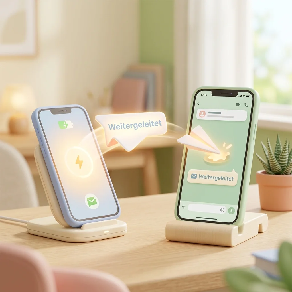 Zahlungsbenachrichtigungen vom Zweithandy auf das Haupttelefon weiterleiten